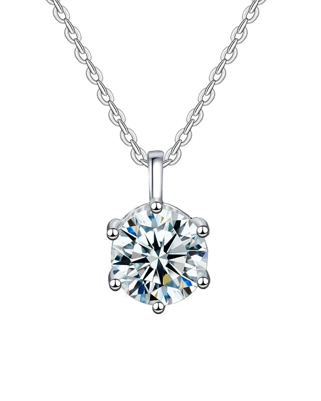 Divine Light Moissanite Necklace