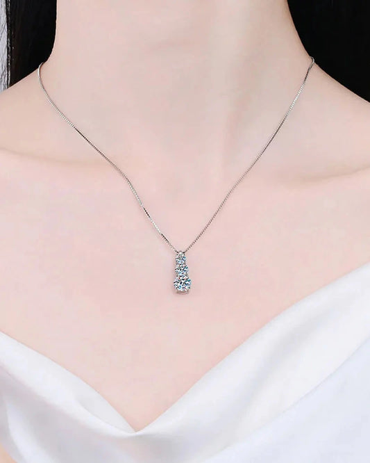 Luminous Grace Moissanite Necklace