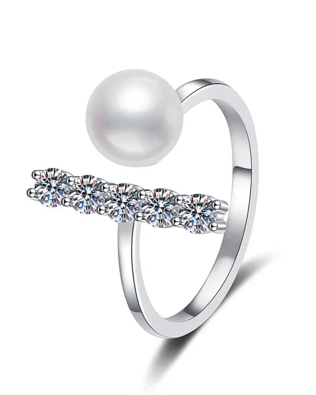 Pearl and Brilliance Ring