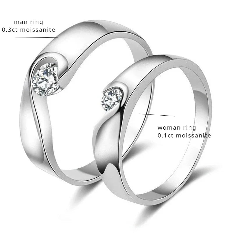 Eternal Love Moissanite Ring