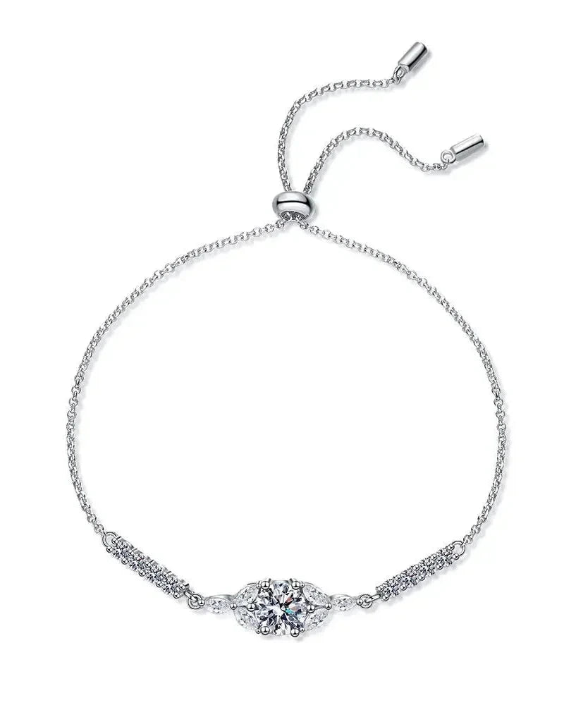 Moissanite Sparkling Bracelet